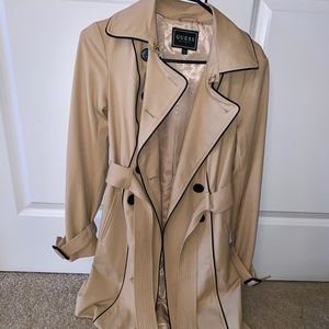 *NWOT* GUESS Double Breasted Belted Trench Coat
